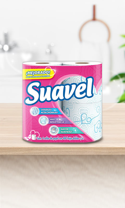 Papel higiénico Suavel